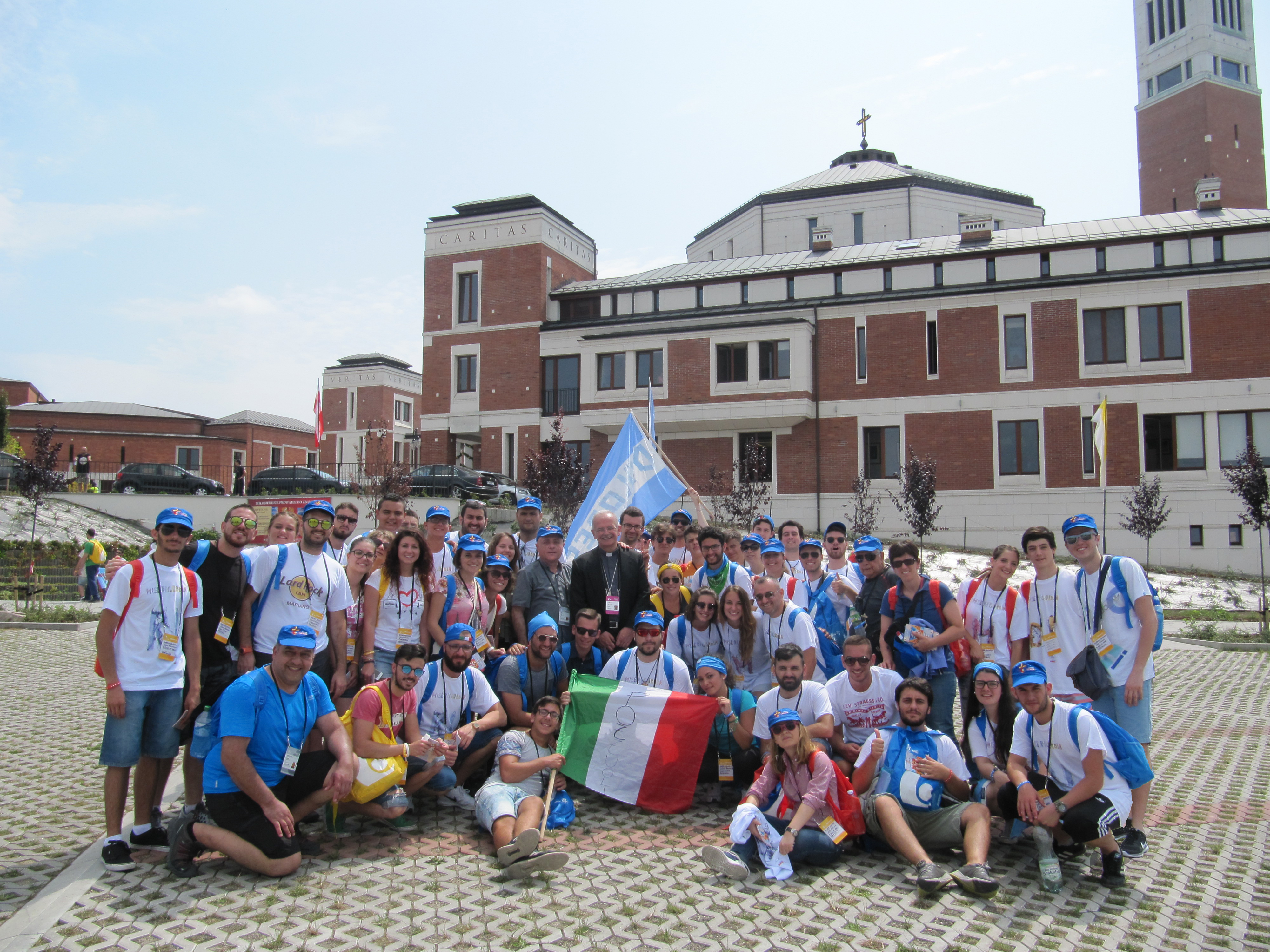 Le Foto Dei Giovani Della Diocesi Di Pozzuoli Alla Gmg Di Cracovia Photogallery